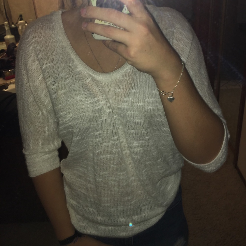 White sweater